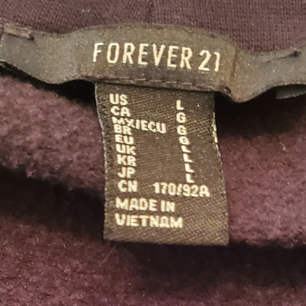 Large Forever21 sweatshirt